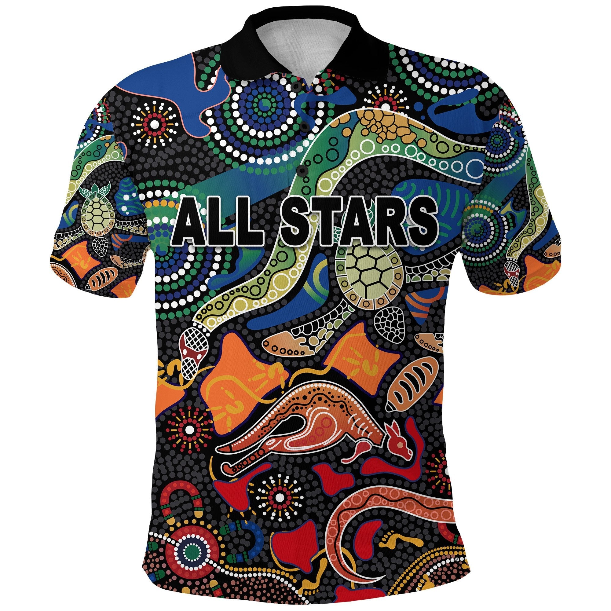 combo-polo-shirt-and-men-short-indigenous-all-stars-pride-version