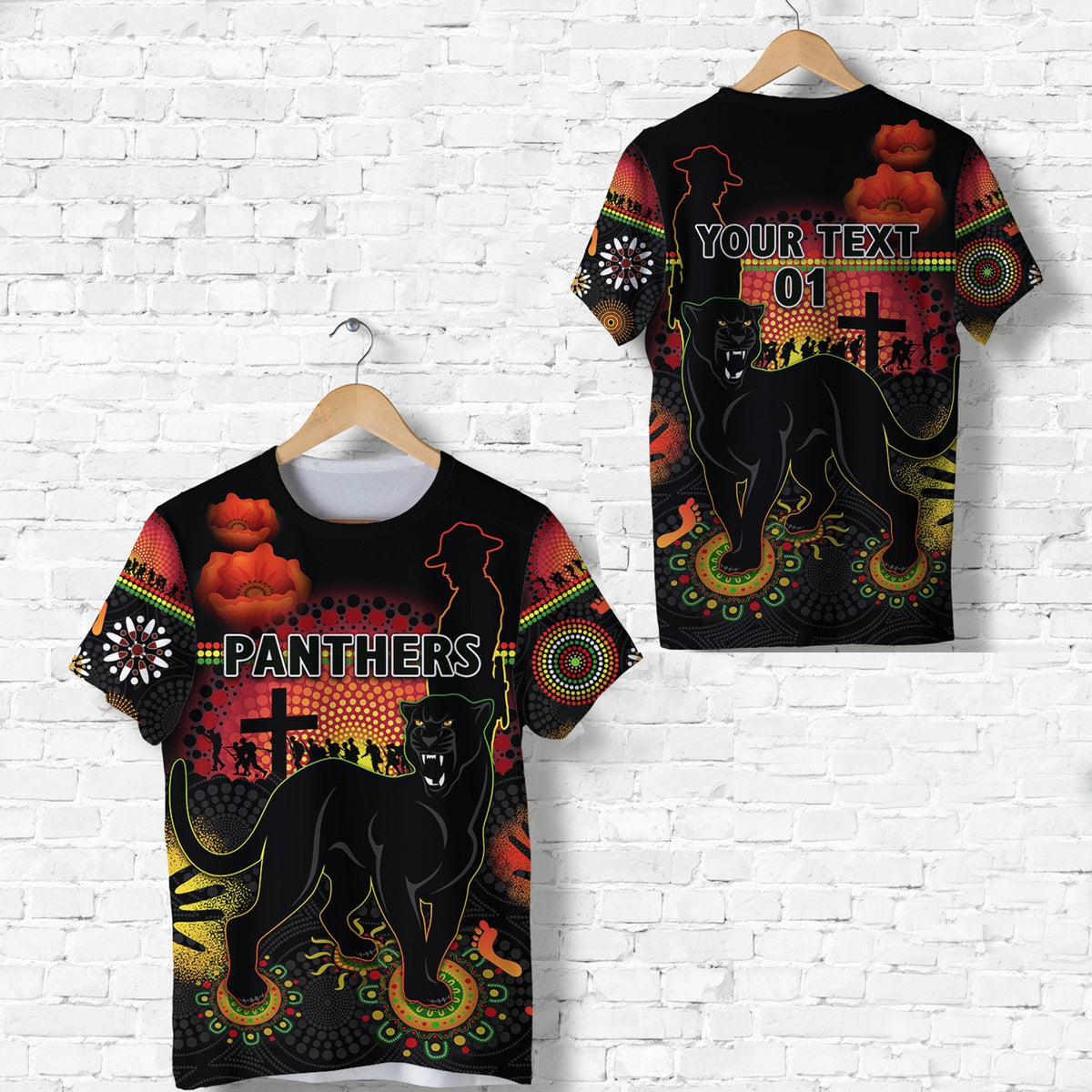 custom-personalised-penrith-t-shirt-indigenous-panthers-anzac-day-lest-we-forget-custom-text-and-number