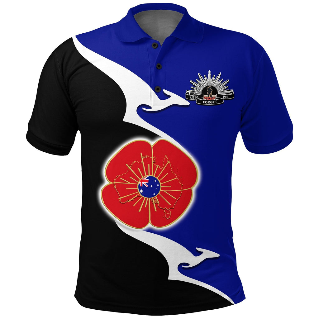anzac-polo-shirt-lest-we-forget-poppy-map-kangaroo-blue