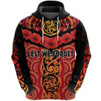 anzac-lest-we-forget-poppy-hoodie-new-zealand-maori-silver-fern-australia-aboriginal