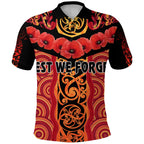 anzac-lest-we-forget-poppy-polo-shirt-new-zealand-maori-silver-fern-australia-aboriginal