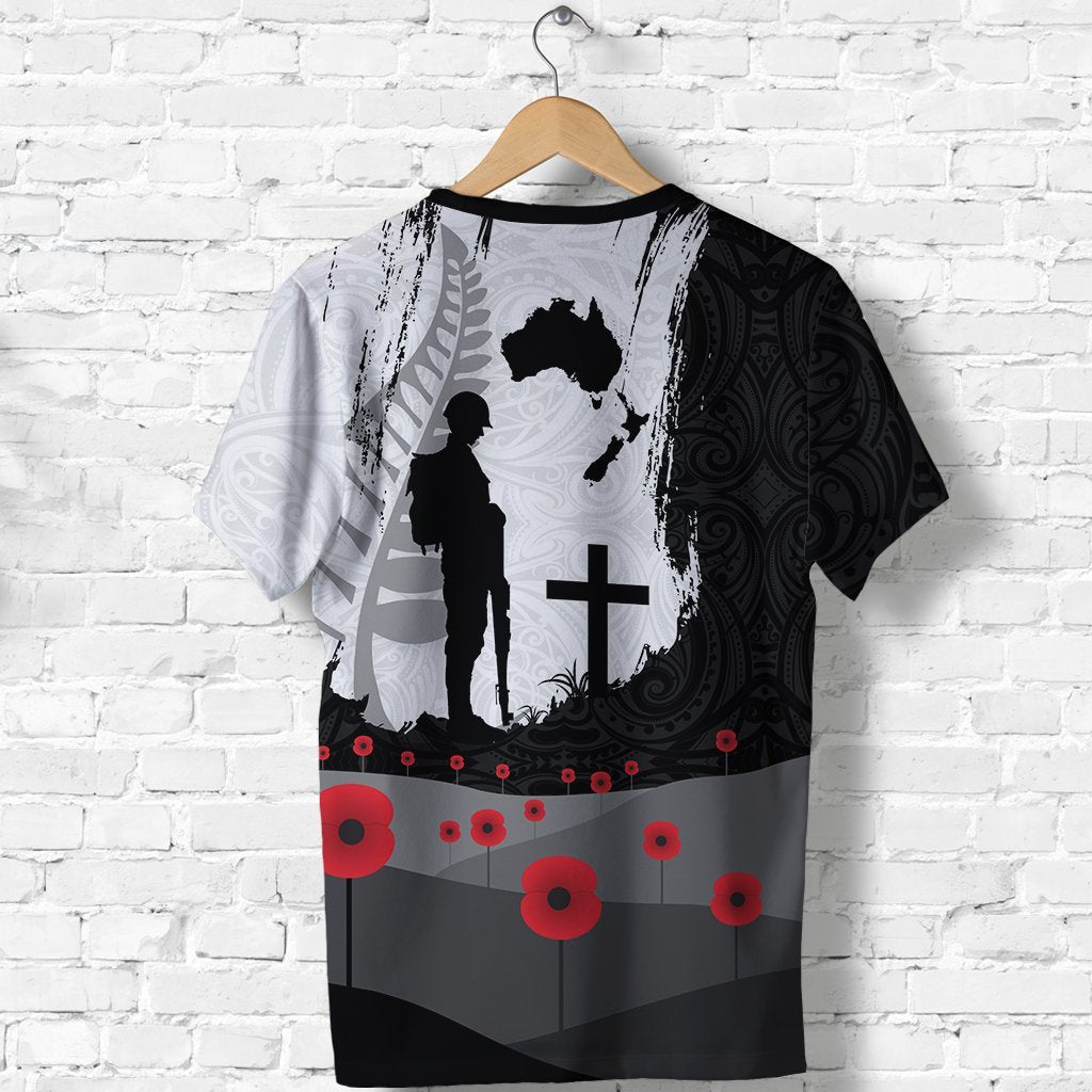 custom-anzac-day-shirt-new-zealand-australia-lest-we-forget-t-shirt