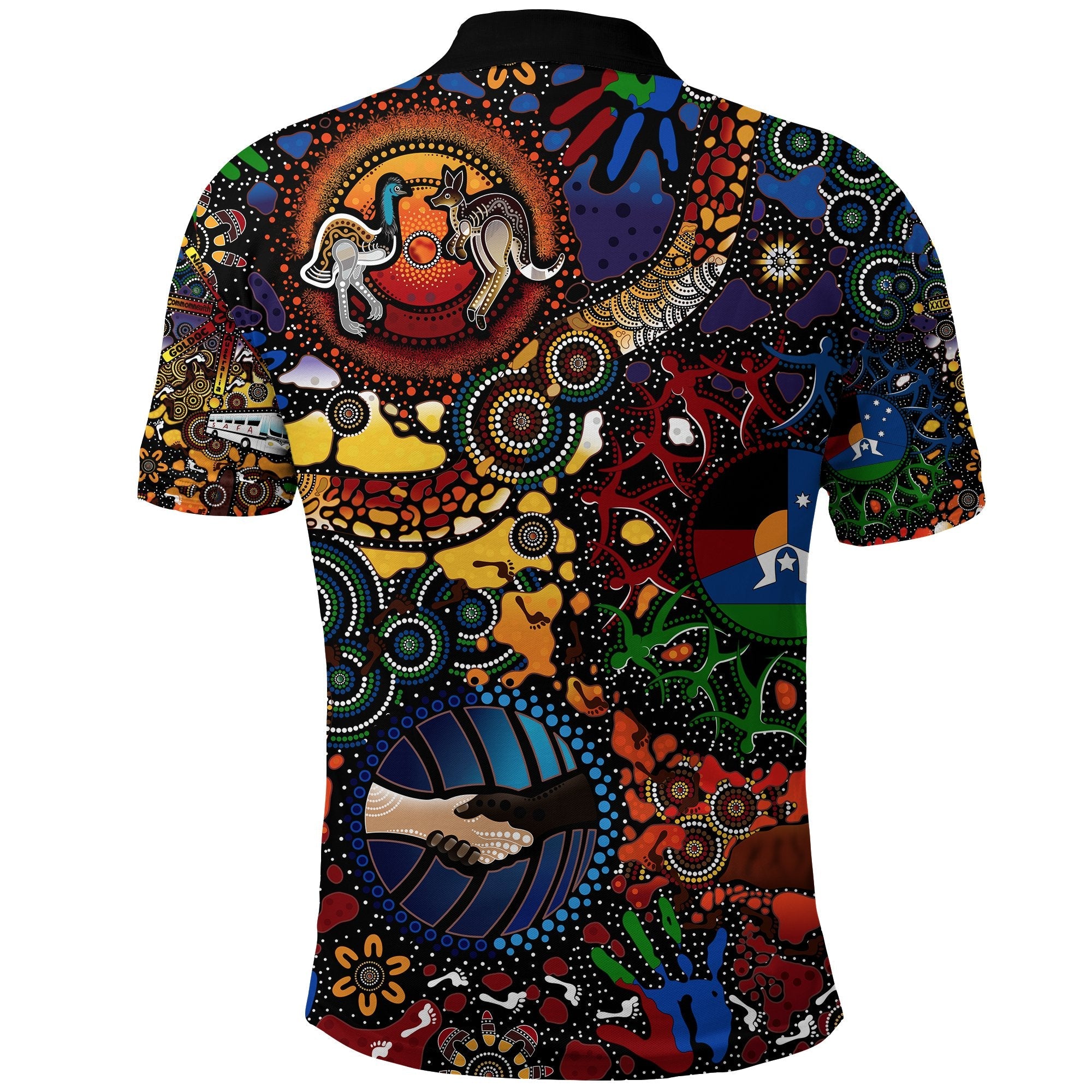 custom-personalised-australia-naidoc-week-2021-polo-shirt-indigenous-be-proud