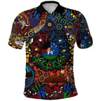 custom-personalised-australia-naidoc-week-2021-polo-shirt-indigenous-be-proud-custom-text-and-number