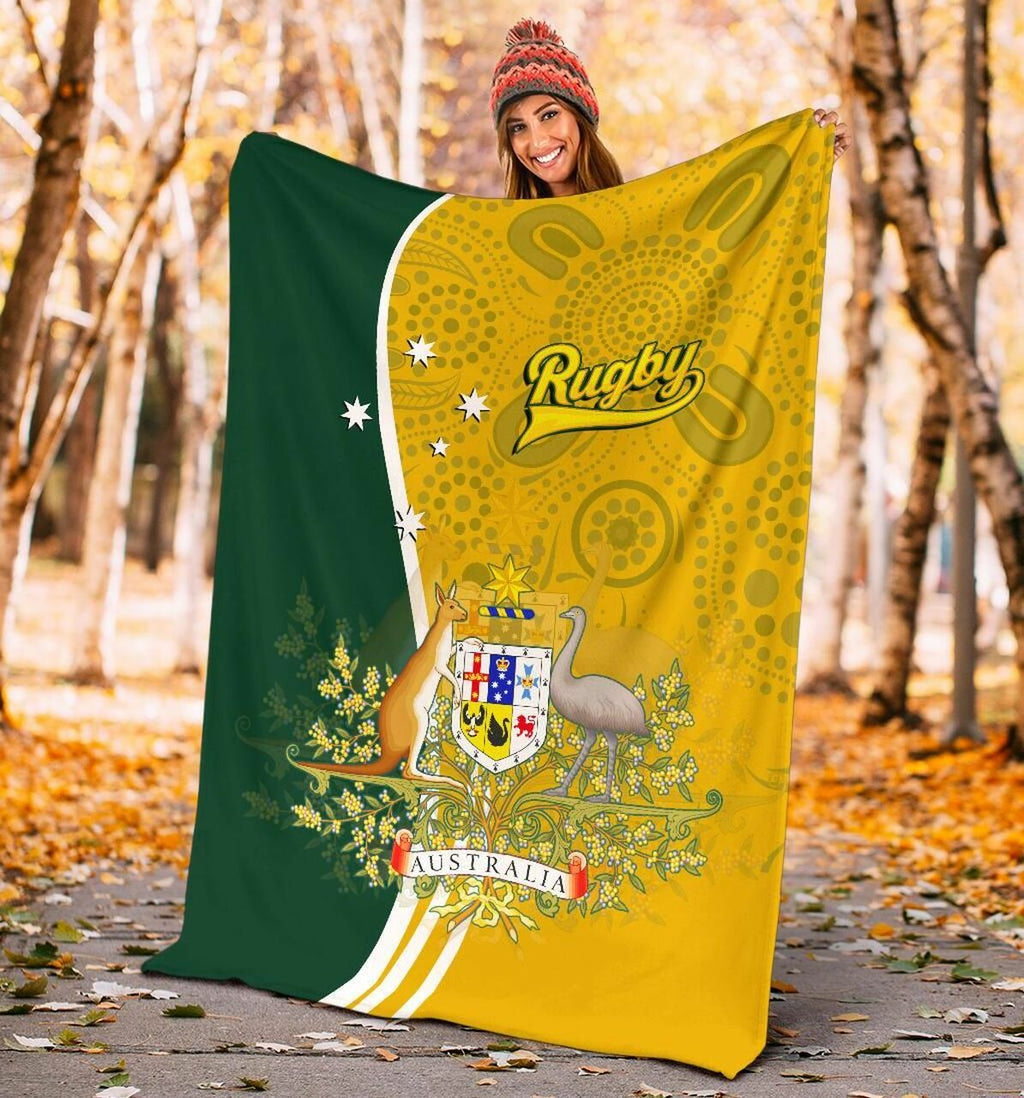 australia-blanket-australia-coat-of-arm-in-style