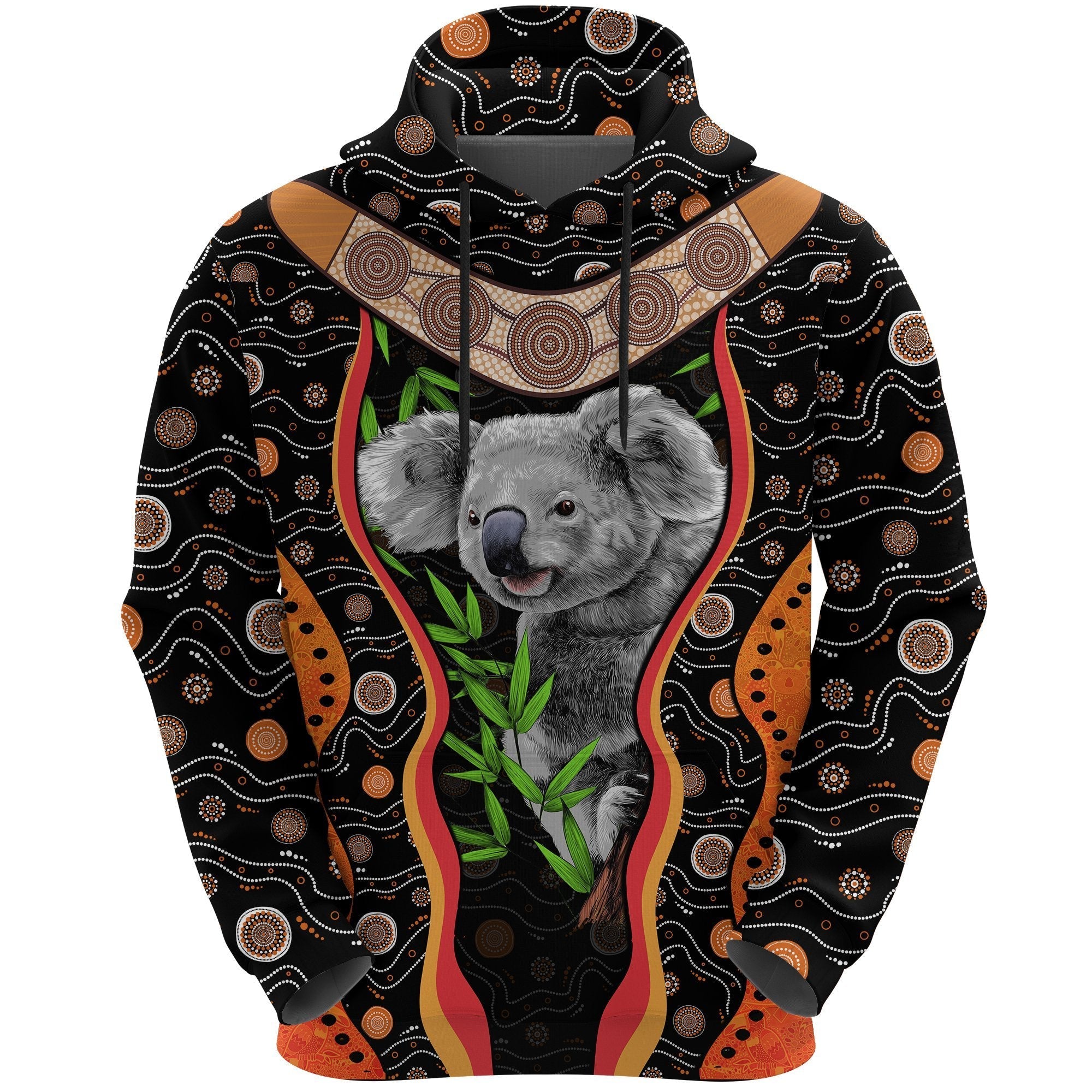 hoodie-koala-hoodie-aboriginal-patterns-boomerang-all-over-print-unisex