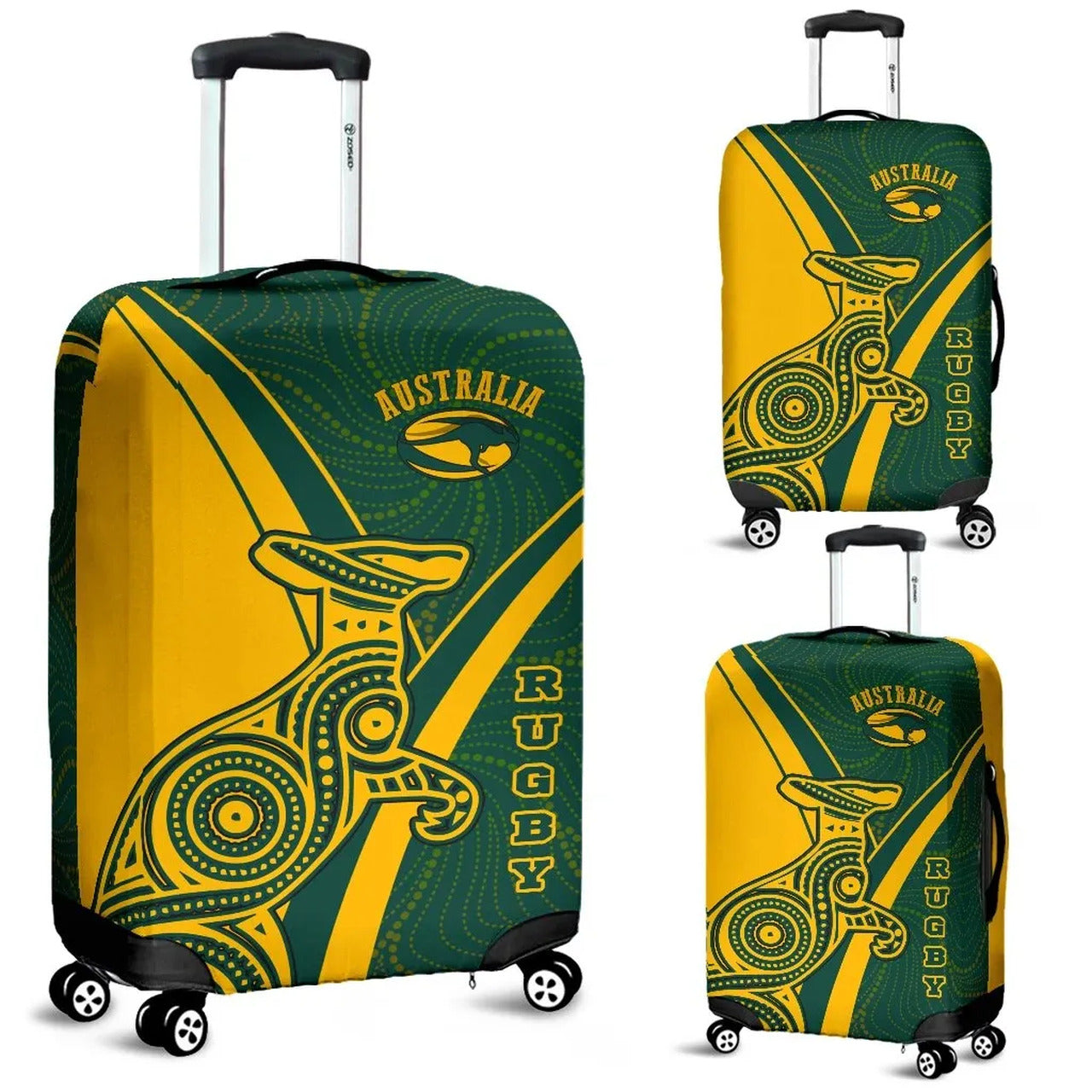 australia-luggage-cover-australian-kangaroo-and-aboriginal-patterns