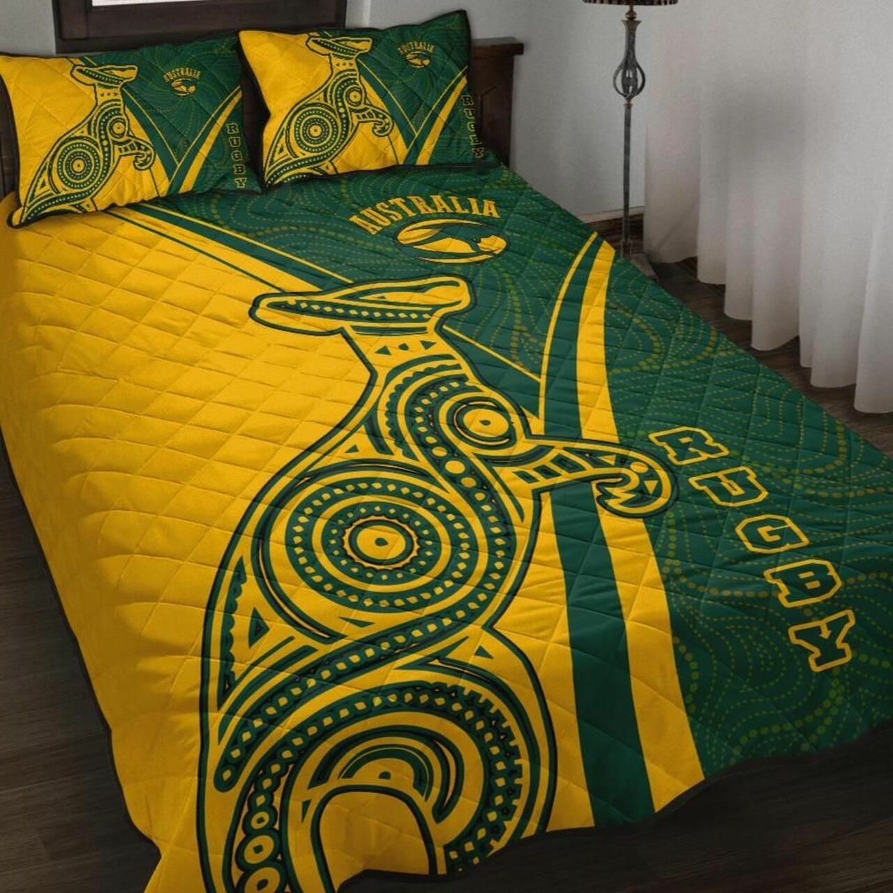australia-quilt-bed-set-australian-kangaroo-aboriginal-patterns