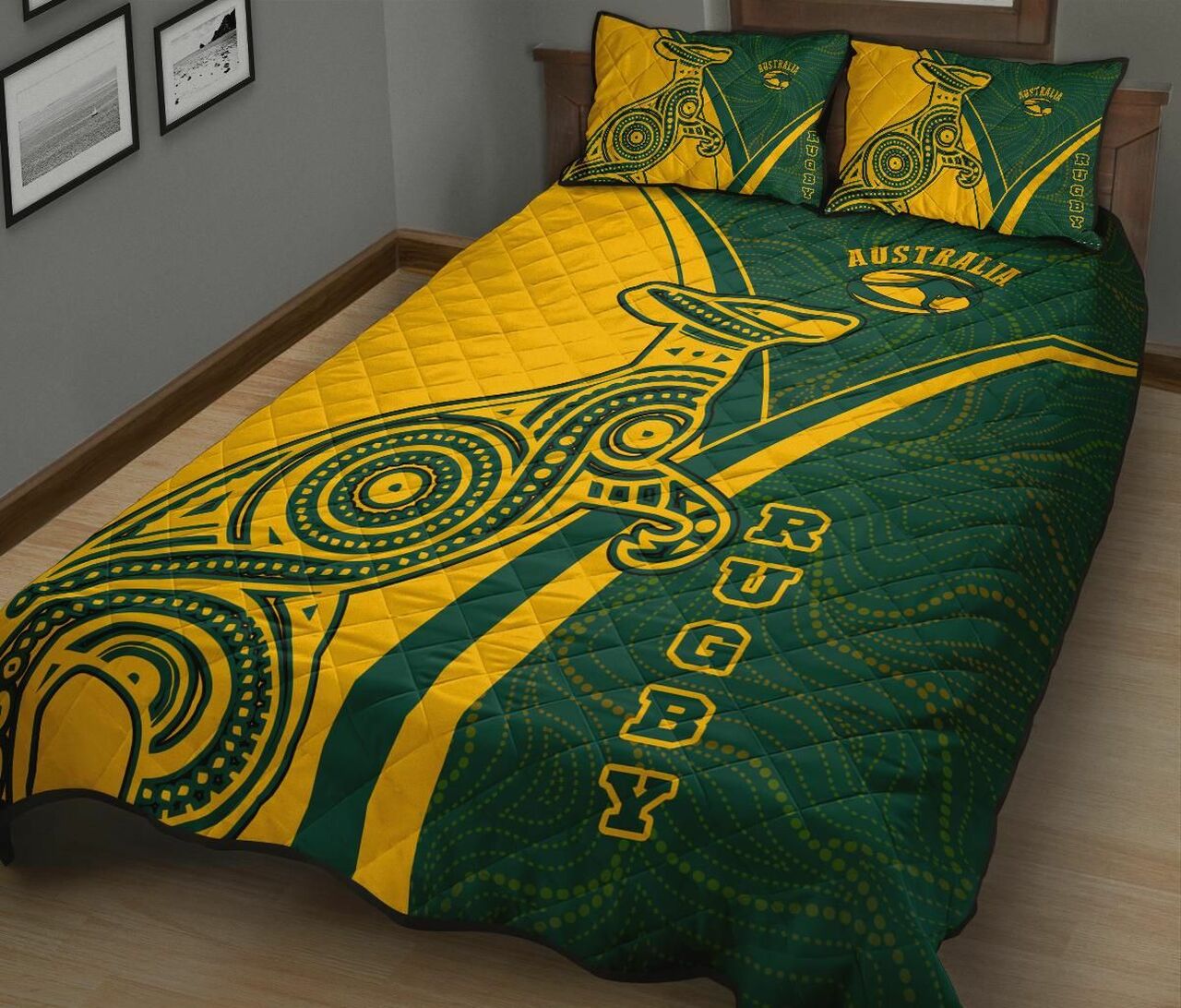 australia-quilt-bed-set-australian-kangaroo-aboriginal-patterns