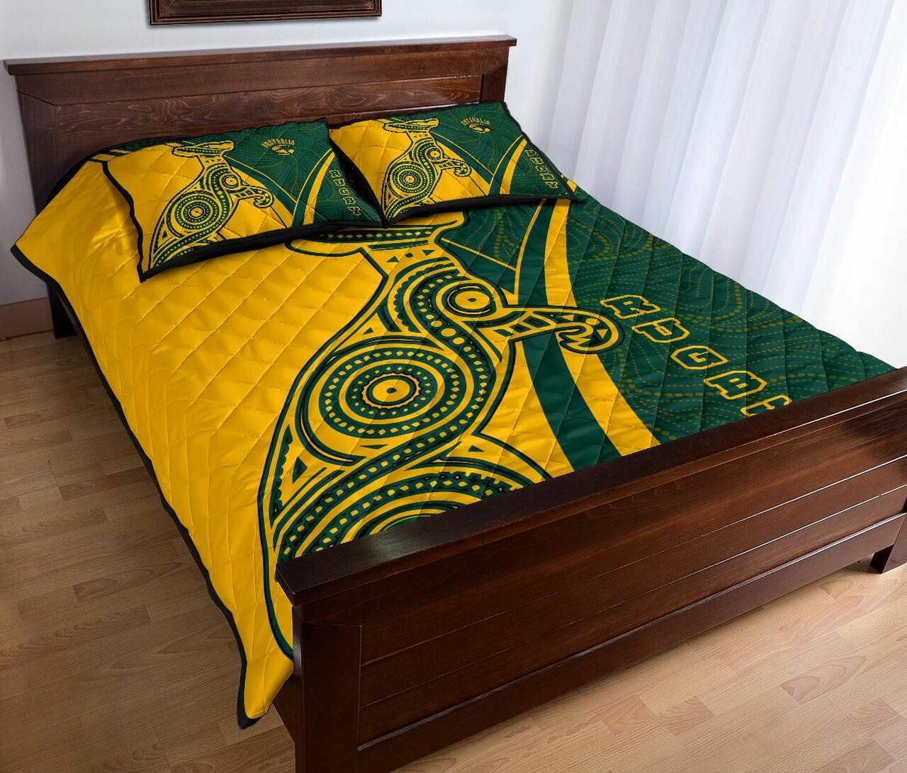 australia-quilt-bed-set-australian-kangaroo-aboriginal-patterns