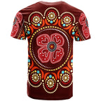 t-shirt-aboriginal-dot-art-painting-with-red-poppy-flower
