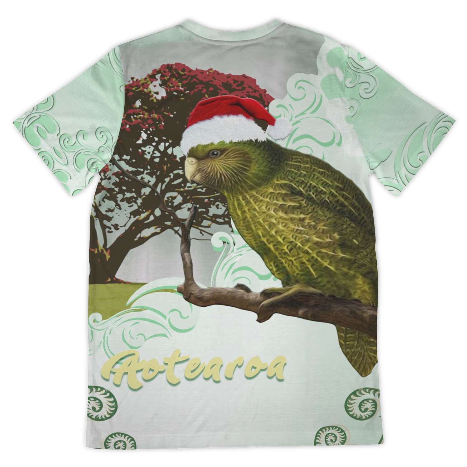christmas-kakapo-new-zealand-t-shirt
