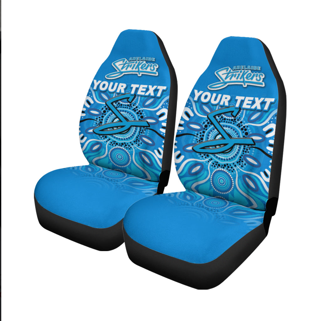 (Custom Personalised) Adelaide Strikers Aboriginal Cricket 2022 Car Seat Covers - LT12