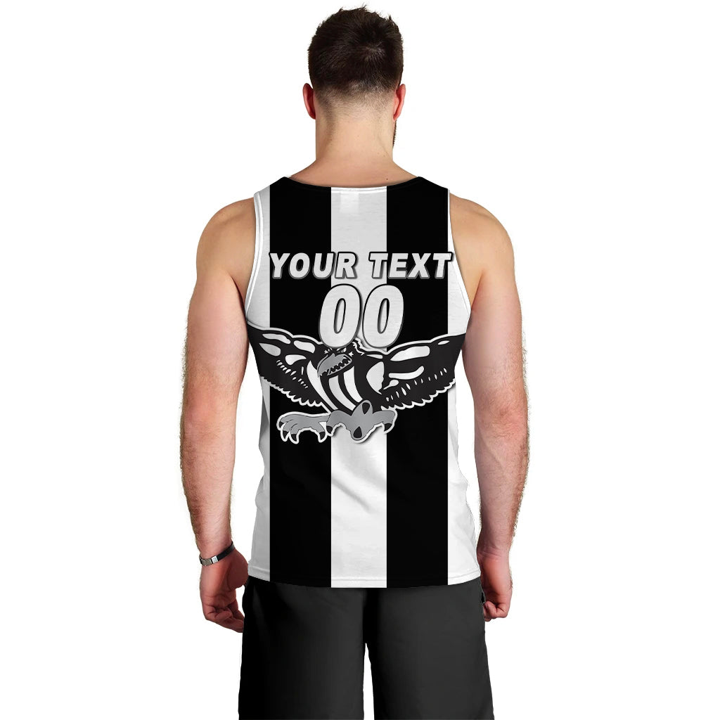 (Custom Personalised) Magpies Busselton Football 2022 Men Tank Top - LT12