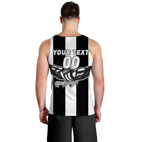 (Custom Personalised) Magpies Busselton Football 2022 Men Tank Top - LT12