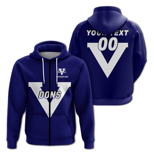 (Custom Personalised) Dons Donnybrook Football 2022 Hoodie - LT12