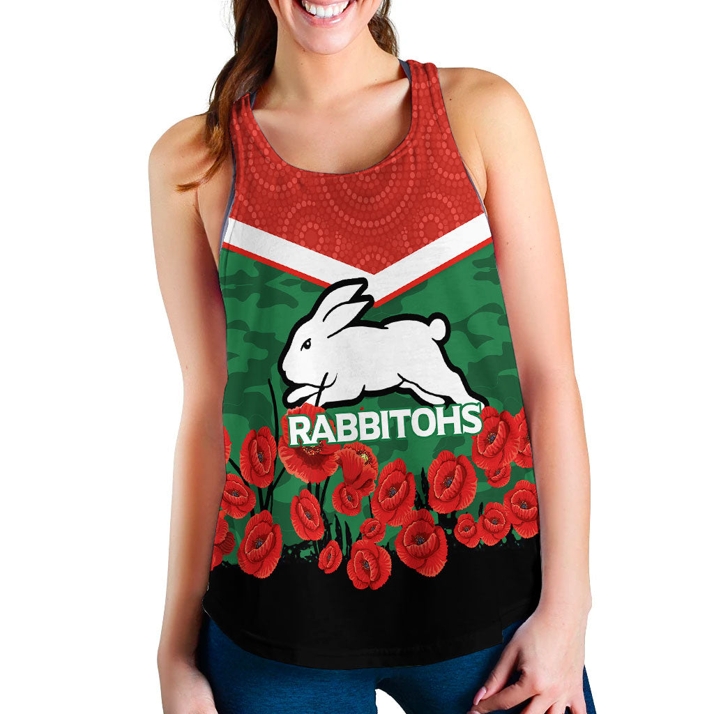 rabbitohs-anzac-day-women-tank-top-indigenous-art