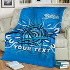 (Custom Personalised) Adelaide Strikers Aboriginal Cricket 2022 Blanket - LT12