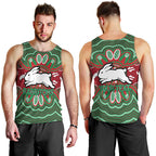 custom-personalised-rabbitohs-men-tank-top-aboriginal-dot-painting
