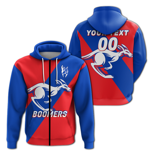 (Custom Personalised) Eaton Boomers Football 2022 Hoodie - LT12