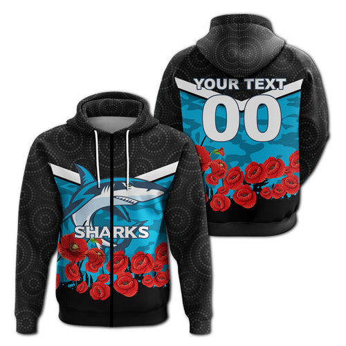 custom-personalised-cronulla-sutherland-sharks-anzac-day-indigenous-art-hoodie