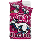 maroons-rugby-aboriginal-custom-bedding-set-the-cane-toads-with-indigenous-koala