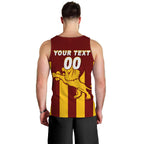 (Custom Personalised) Lions Harvey Brunswick Leschenault Football 2022 Men Tank Top - LT12
