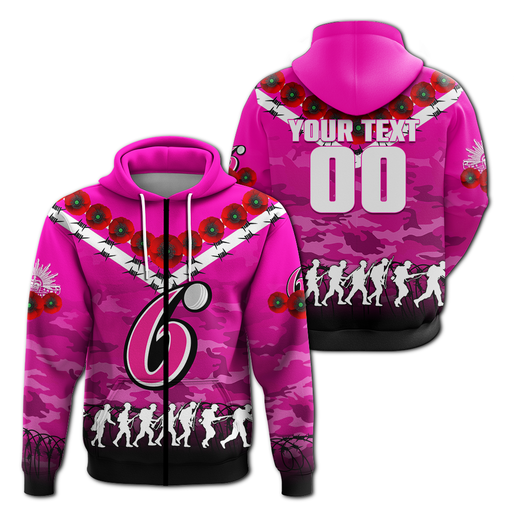 custom-personalised-sydney-sixers-anzac-2022-hoodie-camouflage-with-poppy