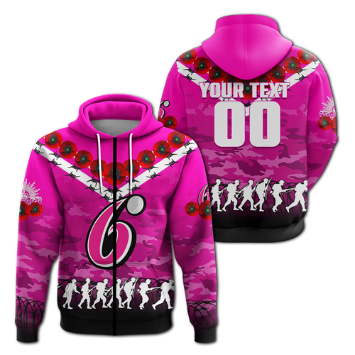 custom-personalised-sydney-sixers-anzac-2022-hoodie-camouflage-with-poppy