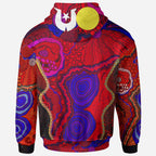 aboriginal-zip-up-hoodie-aboriginal-red-dot-pattern-naidoc-week