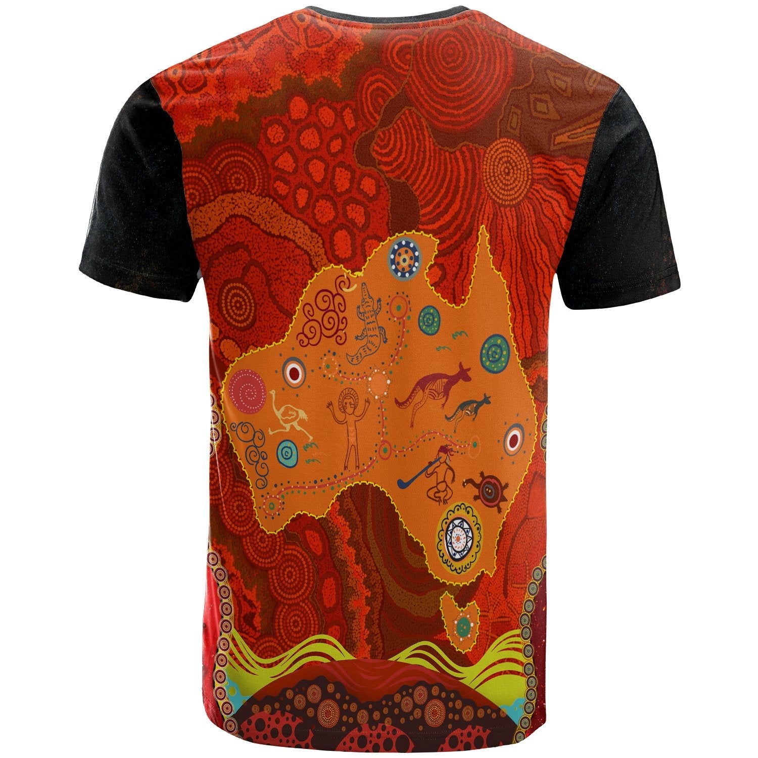 1saustralia-aboriginal-t-shirt-naidoc-week-2020-version-red