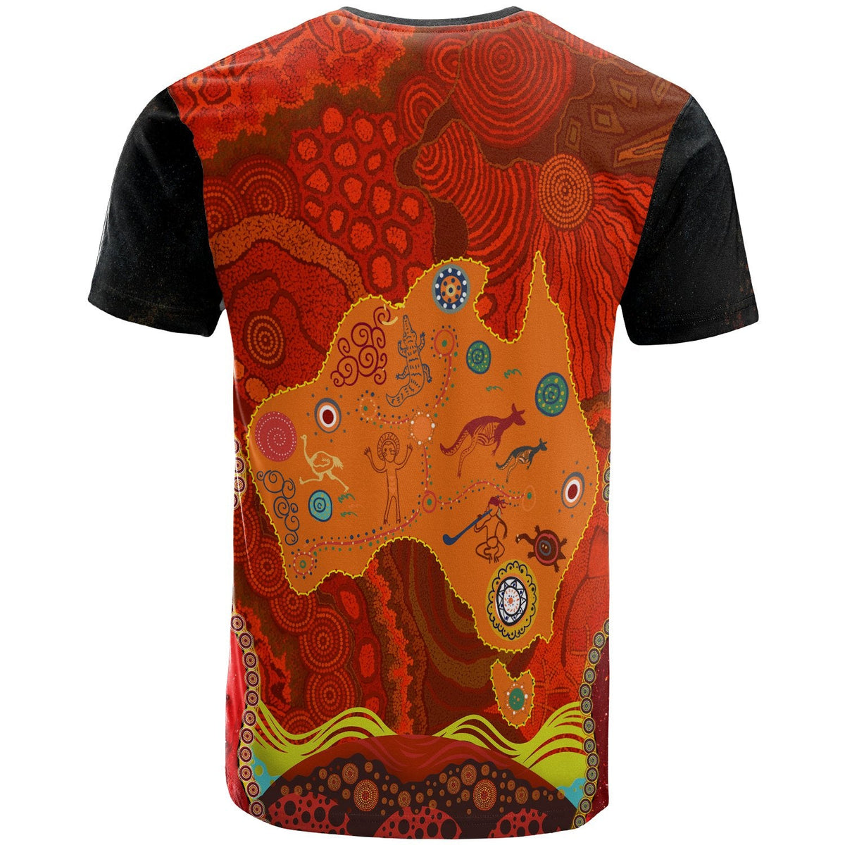 1saustralia-aboriginal-t-shirt-naidoc-week-2020-version-red