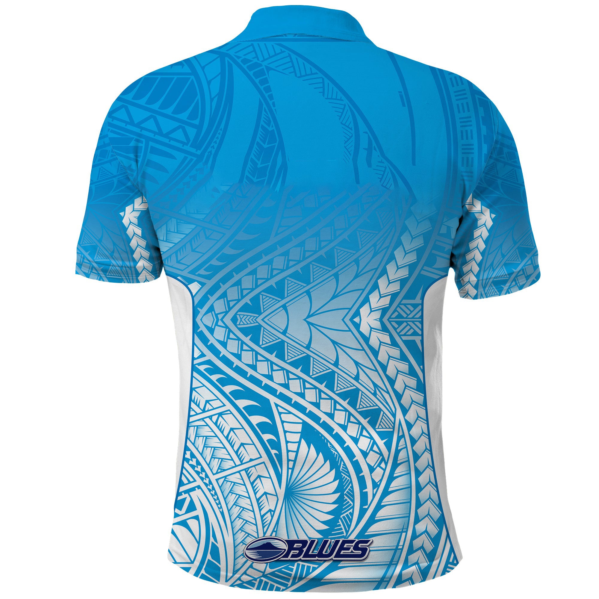 Blues Polo Shirt Super Rugby New Zealand NO.1 RLT8