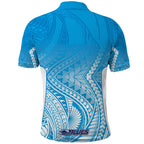 Blues Polo Shirt Super Rugby New Zealand NO.1 RLT8