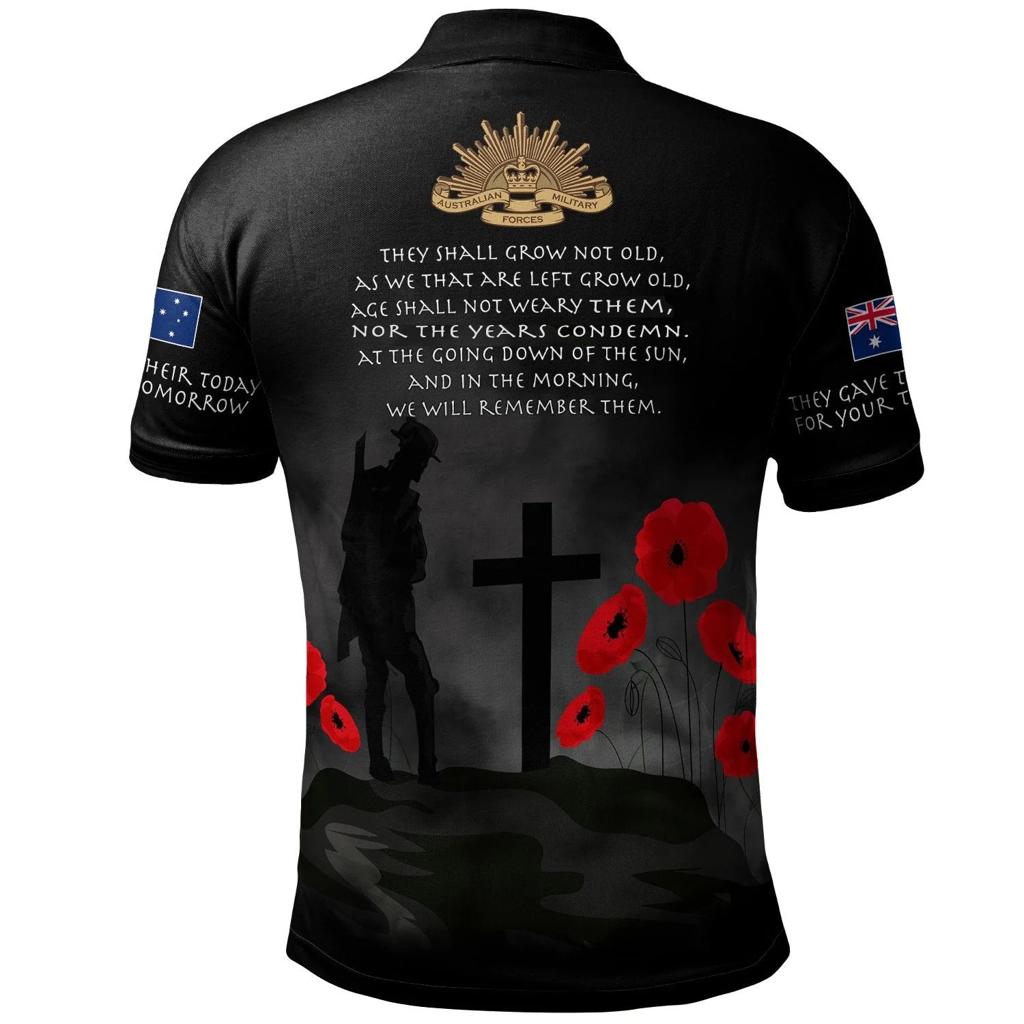 ANZAC Polo Shirt - Australia Remember