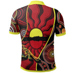 polo-shirt-australia-aboriginal-dots-with-didgeridoo