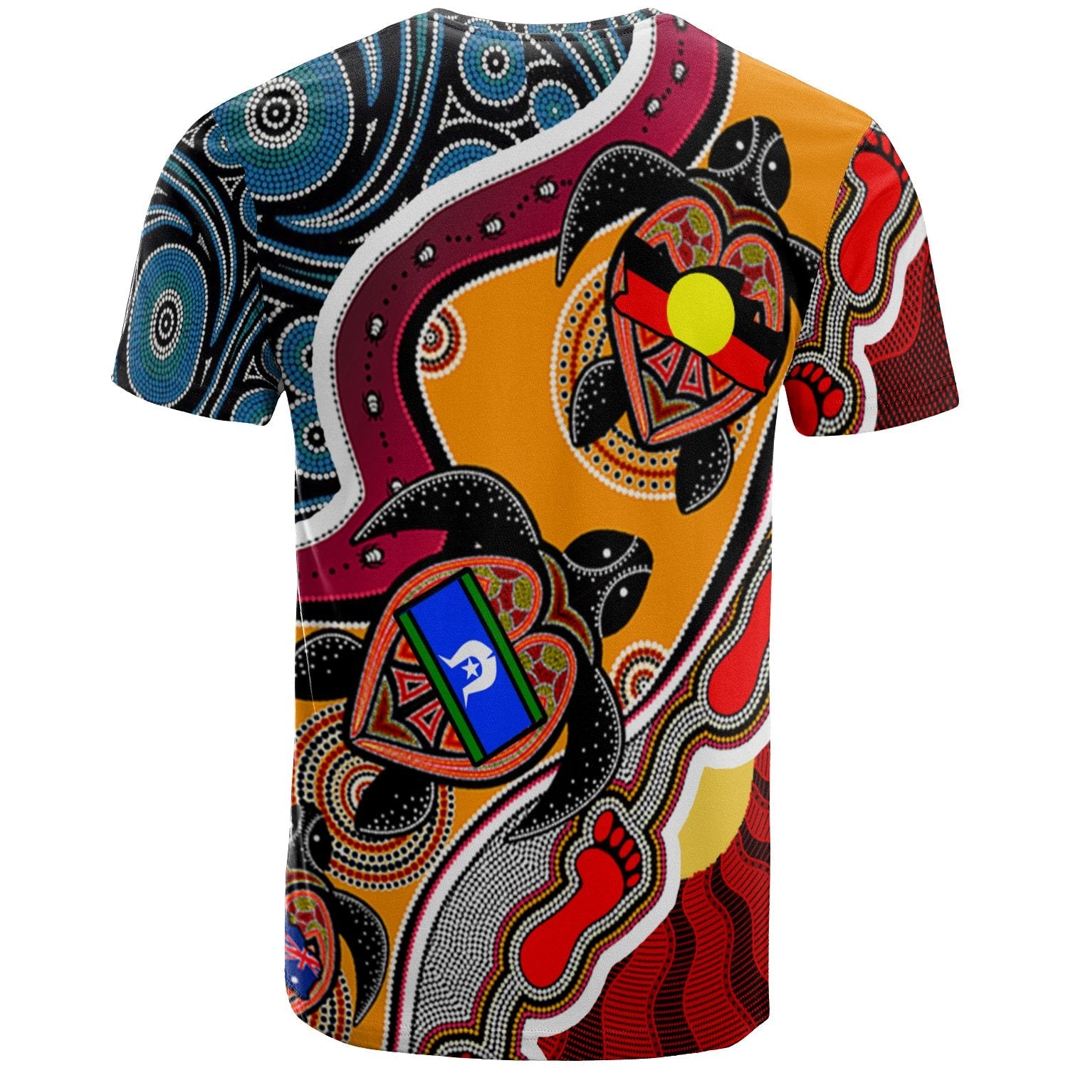 t-shirt-australia-aboriginal-dots-with-turtle-and-naidoc-flags