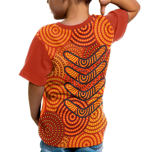 aboriginal-t-shirt-kids-aboriginal-boomerangs-and-dot-circle