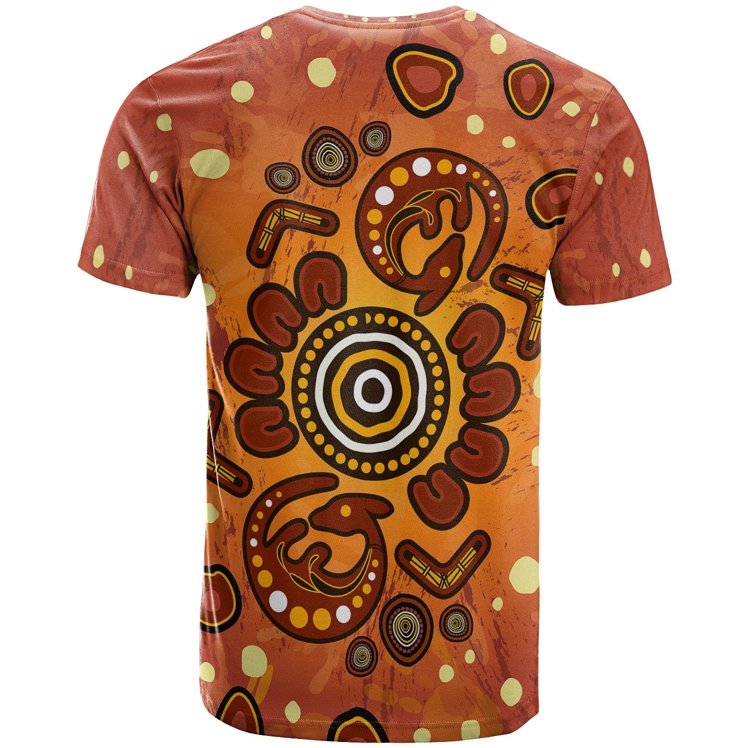 aboriginal-t-shirt-baby-kangaroo-and-dot-painting-patterns