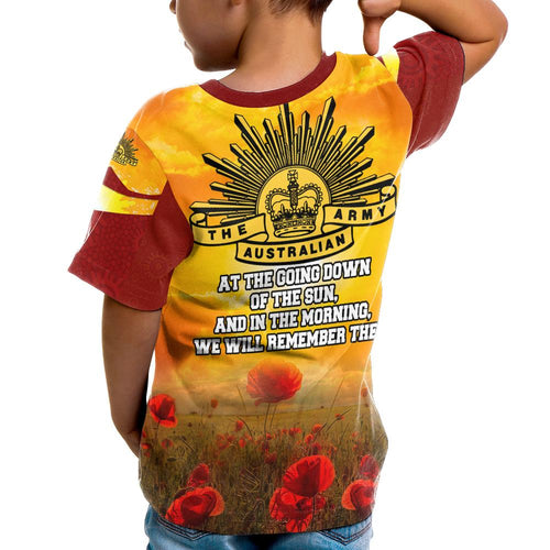 anzac-kids-t-shirt-lest-we-forget-aboriginal-version