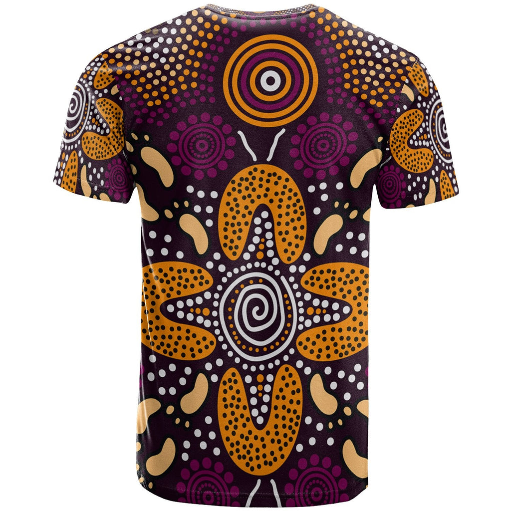 aboriginal-t-shirt-flowers-dot-panting-art