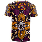 aboriginal-t-shirt-flowers-dot-panting-art