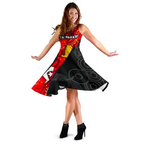 Bombers Naidoc Week Women's Dress Essendon Ingenious - Vibe Hoodie