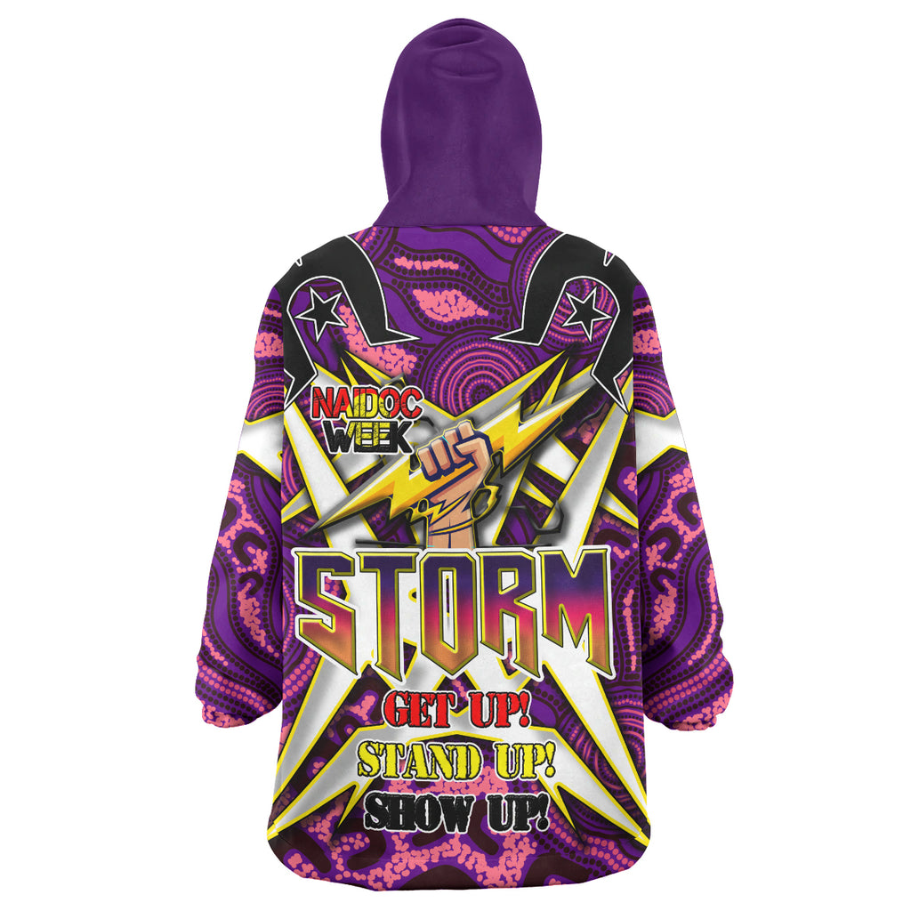storm-rugby-snug-hoodie-custom-naidoc-week-storm-hand-thunder-with-aboriginal-pattern-get-up-stand-up-show-up-oodie-blanket