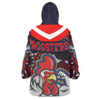 roosters-rugby-snug-hoodie-custom-roosters-rugby-ball-with-aboriginal-contemporary-dot-painting-pattern-oodie-blanket