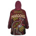 maroons-rugby-snug-hoodie-custom-qld-maroons-kangaroo-with-aboriginal-culture-oodie-blanket