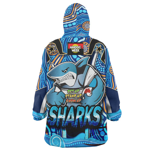 sharks-rugby-snug-hoodie-custom-sharks-rugby-ball-with-aboriginal-culture-and-naidoc-week-get-up-stand-up-show-up-oodie-blanket