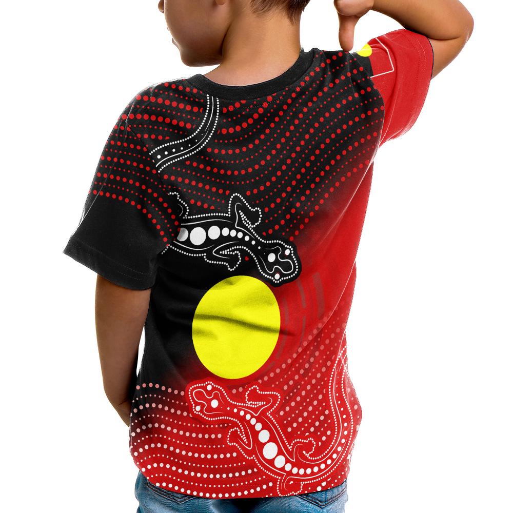 aboriginal-t-shirts-kid-two-indigenous-lizard