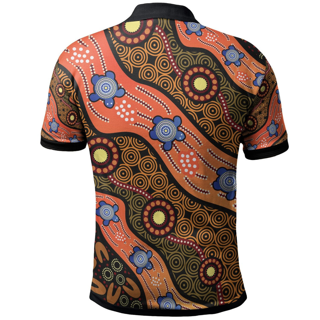 polo-aboriginal-dot-unique-style-turtle