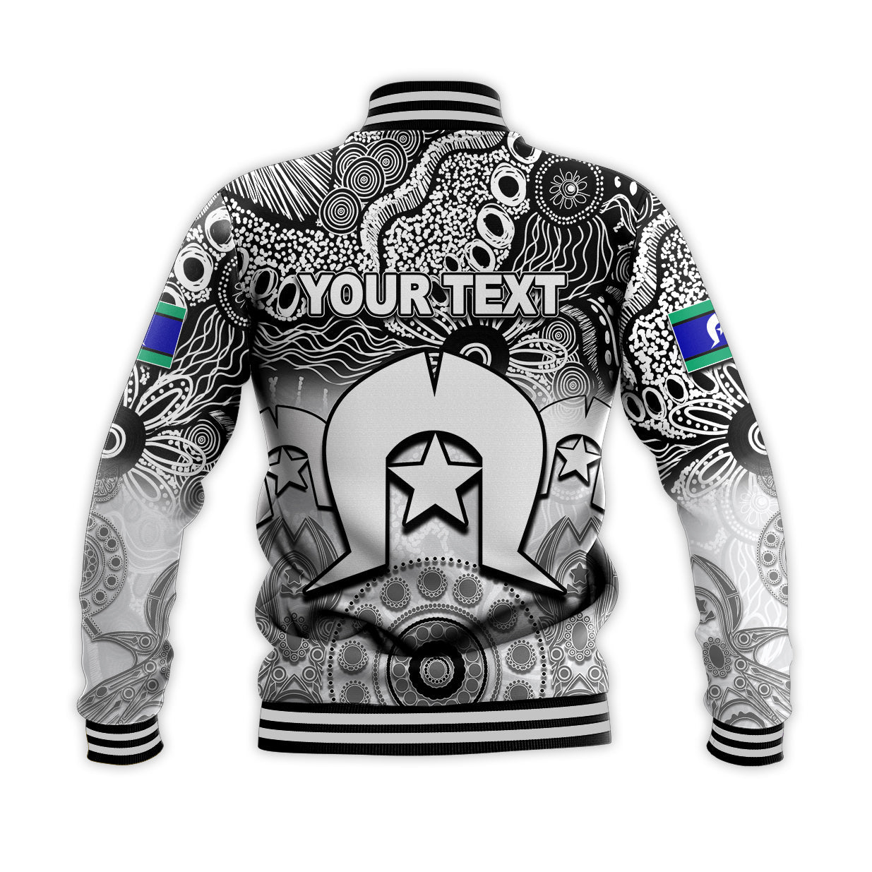 custom-personalised-magpies-australian-football-torres-strait-islanders-mix-aboriginal-baseball-jacket